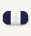 Sandnes Garn Mini Alpakka 5575 Navy – Garn aus 100 % Alpaka