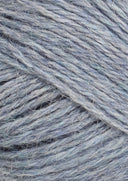 Nahaufnahme von Sandnes Garn Mini Alpakka 6221 Light Blue Mottled