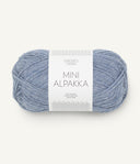 Sandnes Garn Mini Alpakka 6221 Light Blue Mottled – Garn aus 100 % Alpaka