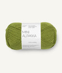 Sandnes Garn Mini Alpakka 9564 Matcha – Garn aus 100 % Alpaka