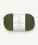 Sandnes Garn Mini Alpakka 9573 Moss – Garn aus 100 % Alpaka