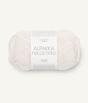 Sandnes Garn Alpakka Følgetråd 1015 Morning Mist – Begleitfaden aus 100 % Alpaka
