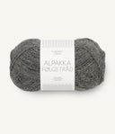 Sandnes Garn Alpakka Følgetråd 1053 Dark Grey Melange – Begleitfaden aus 100 % Alpaka