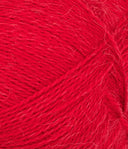Nahaufnahme von Sandnes Garn Alpakka Følgetråd 4219 True Red