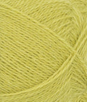 Nahaufnahme von Sandnes Garn Alpakka Følgetråd 9564 Lime Punch