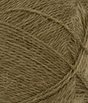 Nahaufnahme von Sandnes Garn Alpakka Følgetråd 9873 Dark Olive