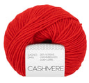 Sandnes Garn Cashmere 4018 Scarlet Red – luxuriöses Garn aus 100 % Kaschmir