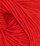 Nahaufnahme von Sandnes Garn Cashmere 4018 Scarlet Red