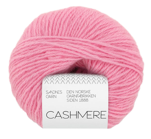 Sandnes Garn Cashmere 4504 Candy Pink – luxuriöses Garn aus 100 % Kaschmir