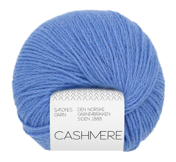Sandnes Garn Cashmere 5824 Provance Blue – luxuriöses Garn aus 100 % Kaschmir