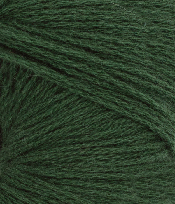Nahaufnahme von Sandnes Garn Cashmere 8082 Forest Green