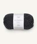 Sandnes Garn Alpakka Ull 1088 Carcoal Melange – Garn aus 65 % Alpaka und 35 % Wolle