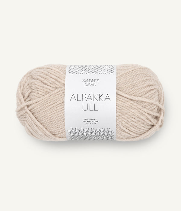 Sandnes Garn Alpakka Ull 2321 Marzipan – Garn aus 65 % Alpaka und 35 % Wolle