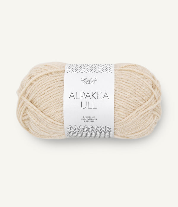Sandnes Garn Alpakka Ull 2511 Almond – Garn aus 65 % Alpaka und 35 % Wolle