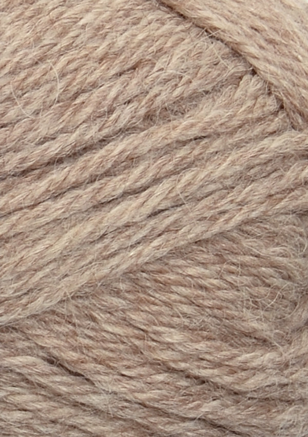 Nahaufnahme von Sandnes Garn Alpakka Ull 2650 Beige Mottled