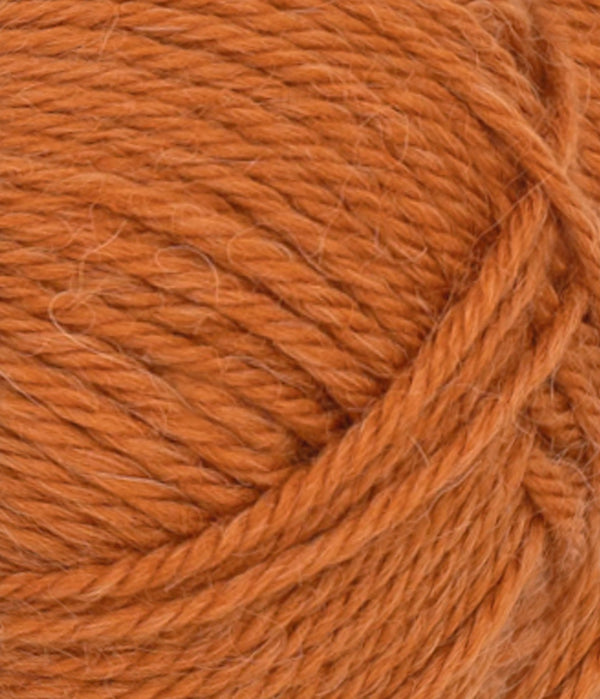 Nahaufnahme von Sandnes Garn Alpakka Ull 2745 Cognac