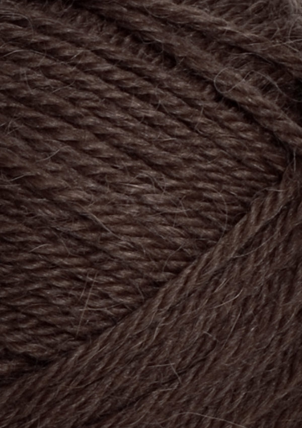 Nahaufnahme von Sandnes Garn Alpakka Ull 3571 Brown