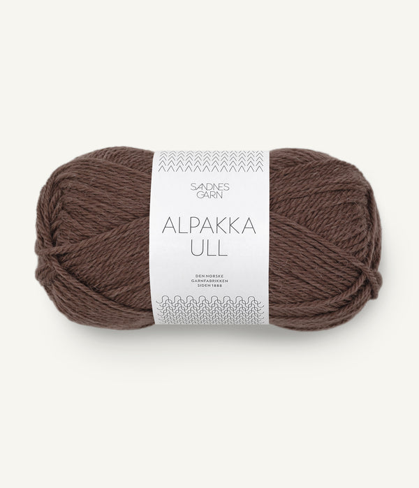 Sandnes Garn Alpakka Ull 3571 Brown – Garn aus 65 % Alpaka und 35 % Wolle