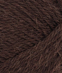 Nahaufnahme von Sandnes Garn Alpakka Ull 3581 Coffee