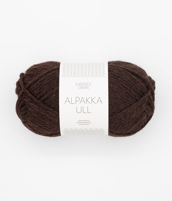 Sandnes Garn Alpakka Ull 3581 Coffee – Garn aus 65 % Alpaka und 35 % Wolle