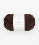 Sandnes Garn Alpakka Ull 3581 Coffee – Garn aus 65 % Alpaka und 35 % Wolle