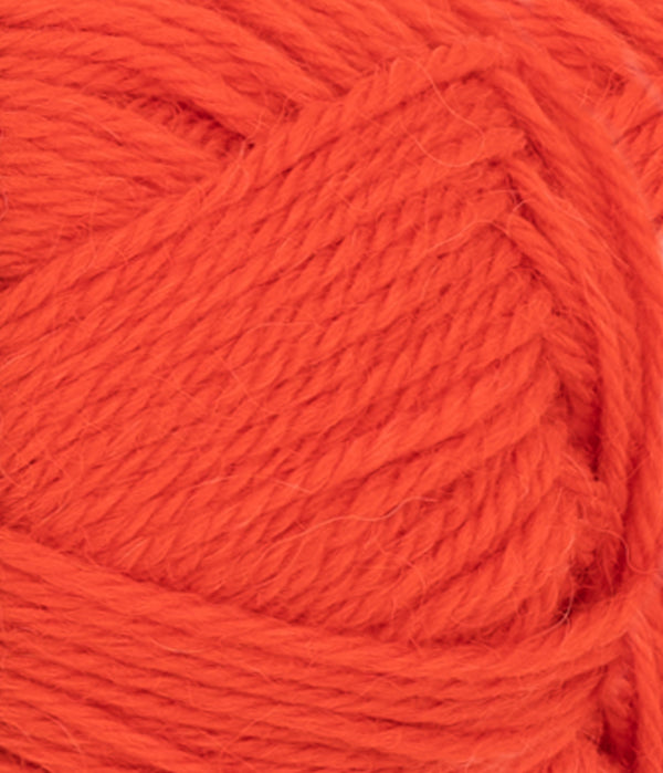 Nahaufnahme von Sandnes Garn Alpakka Ull 3819 Spicy Orange
