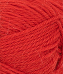 Nahaufnahme von Sandnes Garn Alpakka Ull 4018 Scarlet Red