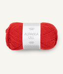 Sandnes Garn Alpakka Ull 4018 Scarlet Red – Garn aus 65 % Alpaka und 35 % Wolle
