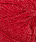 Nahaufnahme von Sandnes Garn Alpakka Ull 4227 Equestrian Red