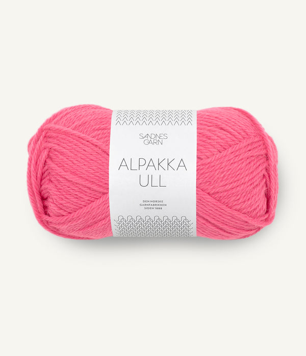 Sandnes Garn Alpakka Ull 4315 Bubblegum Pink – Garn aus 65 % Alpaka und 35 % Wolle