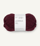 Sandnes Garn Alpakka Ull 4372 Deep Burgundy – Garn aus 65 % Alpaka und 35 % Wolle