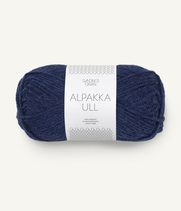 Sandnes Garn Alpakka Ull 5575 Navy – Garn aus 65 % Alpaka und 35 % Wolle
