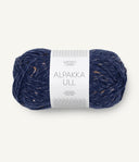 Sandnes Garn Alpakka Ull 5585 Navy Blue Tweed – Garn aus 65 % Alpaka und 35 % Wolle