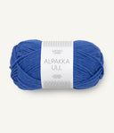 Sandnes Garn Alpakka Ull 5845 Dazzling Blue – Garn aus 65 % Alpaka und 35 % Wolle