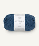 Sandnes Garn Alpakka Ull 6364 Dark Blue – Garn aus 65 % Alpaka und 35 % Wolle