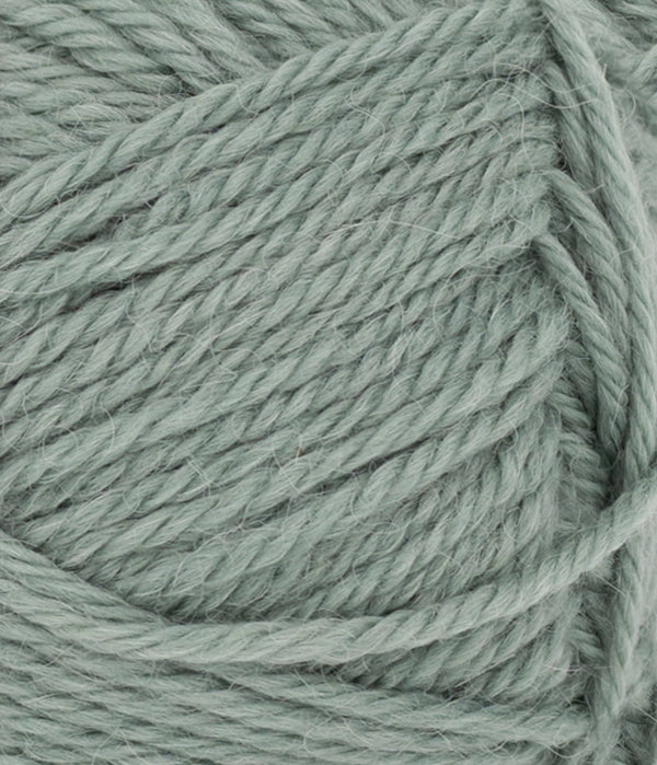 Nahaufnahme von Sandnes Garn Alpakka Ull 8051 Eucalyptus