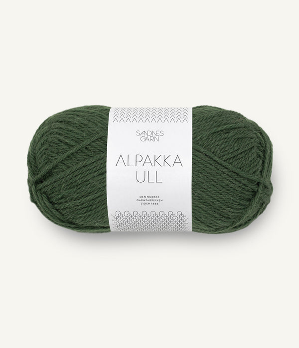 Sandnes Garn Alpakka Ull 8082 Forest Green – Garn aus 65 % Alpaka und 35 % Wolle