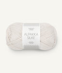 Sandnes Garn Alpakka Silke 1015 Morning Mist – Garn aus 70 % Babyalpaka und 30 % Maulbeerseide