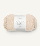 Sandnes Garn Alpakka Silke 2511 Almond – Garn aus 70 % Babyalpaka und 30 % Maulbeerseide