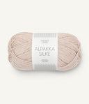 Sandnes Garn Alpakka Silke 2521 Sand – Garn aus 70 % Babyalpaka und 30 % Maulbeerseide