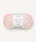 Sandnes Garn Alpakka Silke 3511 Powder Pink – Garn aus 70 % Babyalpaka und 30 % Maulbeerseide