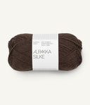 Sandnes Garn Alpakka Silke 3591 Chocolate Plum – Garn aus 70 % Babyalpaka und 30 % Maulbeerseide