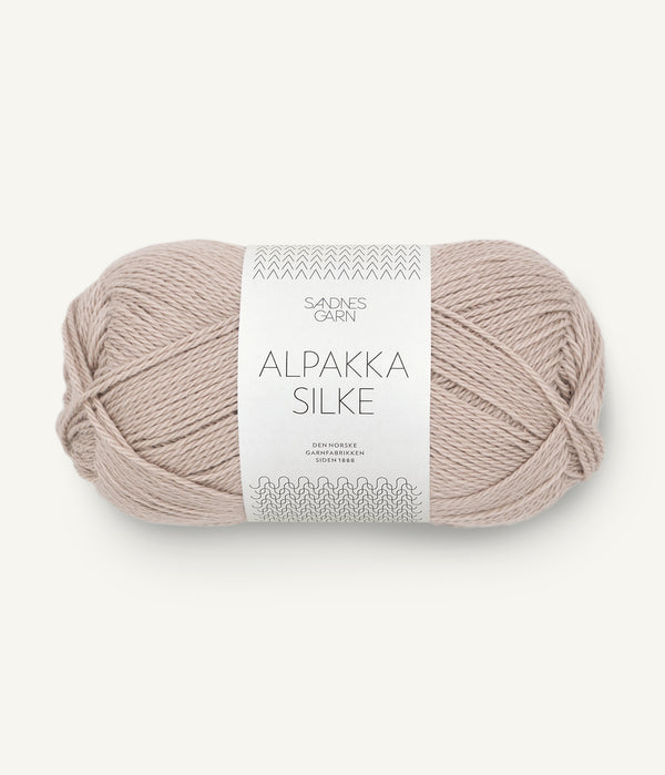 Sandnes Garn Alpakka Silke 3821 Cardamom – Garn aus 70 % Babyalpaka und 30 % Maulbeerseide