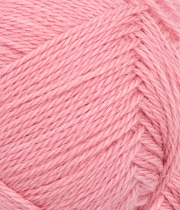 Nahaufnahme von Sandnes Garn Alpakka Silke 4304 Pink Icing