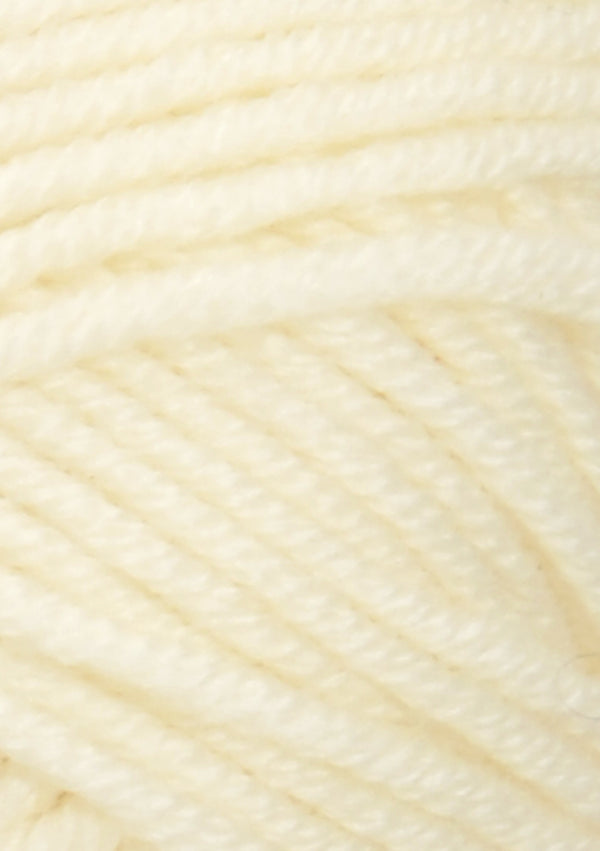Nahaufnahme von Sandnes Garn Merinoull 1002 White