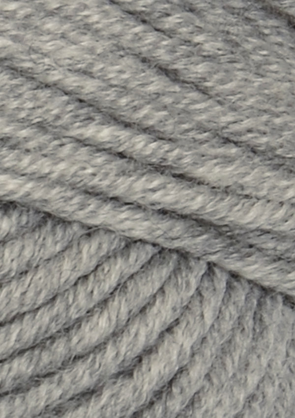Nahaufnahme von Sandnes Garn Merinoull 1042 Grey Mottled
