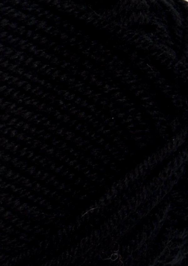 Nahaufnahme von Sandnes Garn Merinoull 1099 Black
