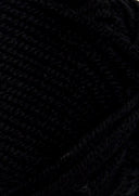 Nahaufnahme von Sandnes Garn Merinoull 1099 Black