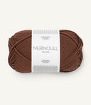 Sandnes Garn Merinoull 3073 Chocolate – Garn aus 100 % Superwash-Merinowolle