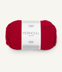 Sandnes Garn Merinoull 4219 True Red – Garn aus 100 % Superwash-Merinowolle